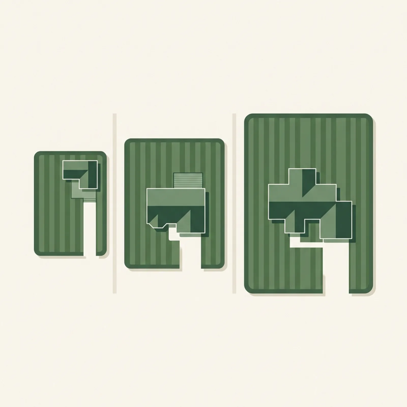 A cordless mower making parallel passes across a rectangular suburban lawn.